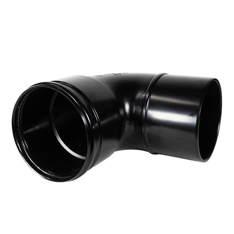 Unipipe 250mm 90° Elbow - Socket x Spigot - UNIPIPE EZ UARS9.250250