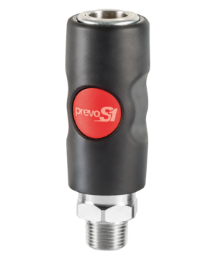 Prevost Male Safety Quick Coupler - prevoS1
