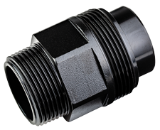 Unipipe 50mm x 1-1/2" Fitting to Male Threaded Connector  UCSM0.050040N