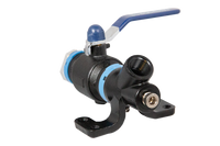 Unipipe Wall Mounted Drop End with 20mm Ball Valve and Single 1/2" Port - UnipipeAIR UASFSB.020015N