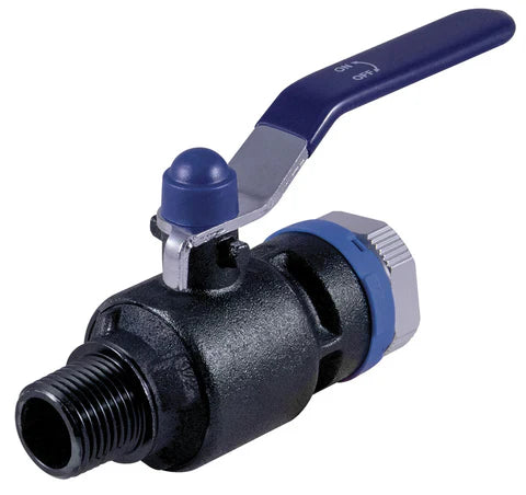 Unipipe HP Ball Valve - Pipe x MNPT - 580 PSI