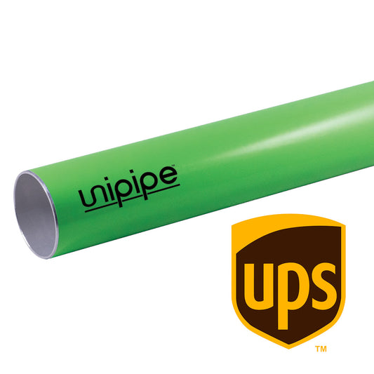 Unipipe Compressed Air Piping - Green - 232 PSI Rated - 2.5m (8ft) Sections CUWTT0.050250