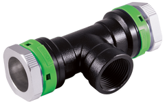 Unipipe NITRO Tee with FNPT Branch Line - 232 PSI