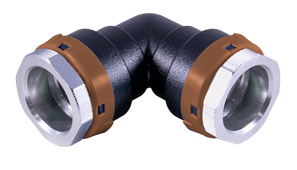 Unipipe OIL 90° Elbow - 1015 PSI