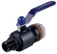 Unipipe 25mm x 3/4" MNPT Ball Valve - UNIPIPE OIL  UOCMV.025020N