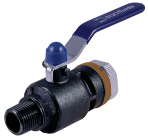 Unipipe 25mm x 3/4" MNPT Ball Valve - UNIPIPE OIL  UOCMV.025020N