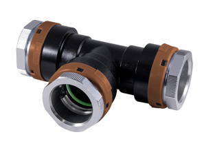 Unipipe OIL Equal Tee - 1015 PSI