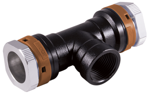 Unipipe OIL Tee with FNPT Branch Line - 1015 PSI