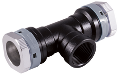Unipipe VAC Tee with FNPT Branch Line - -29 inHg