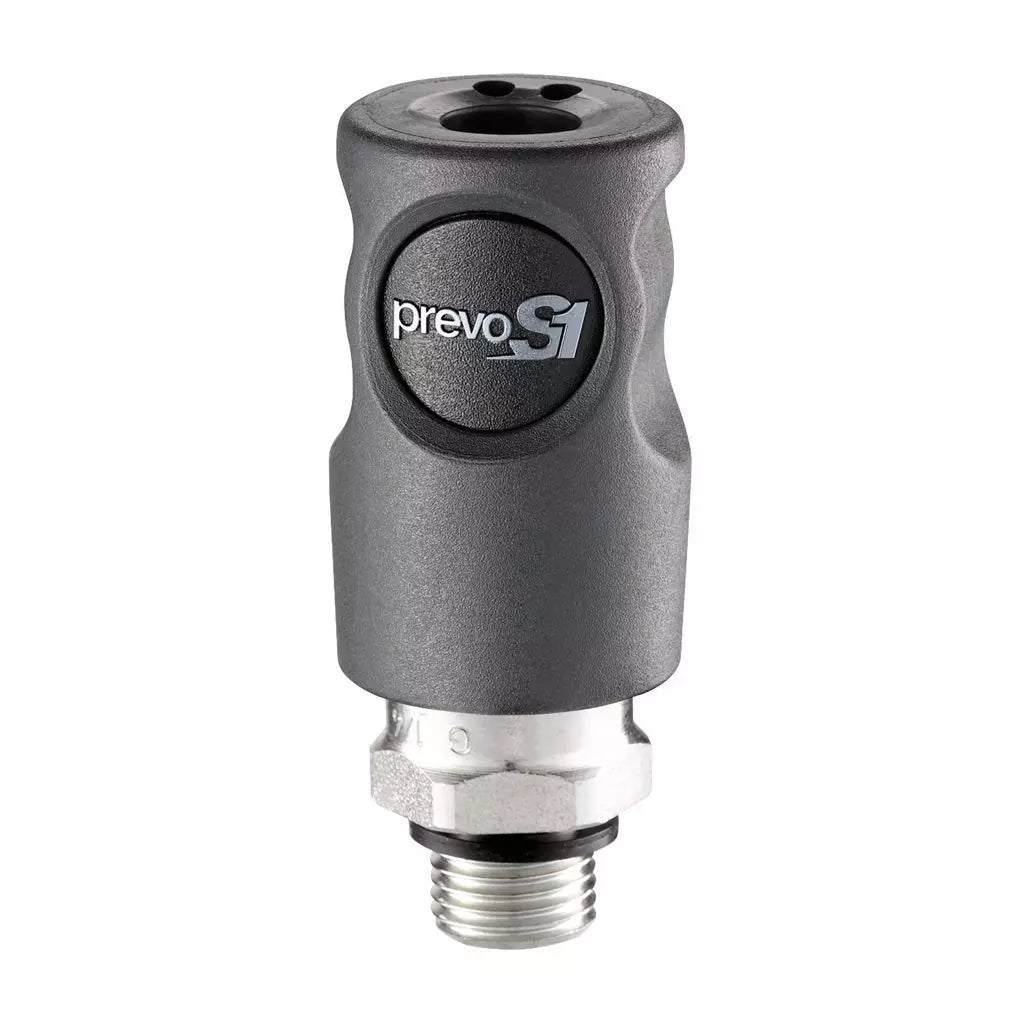 Prevost ISO C SAFETY COULPING NPT male thread = 1/4" MNPT