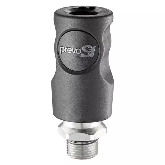 Prevost ISO C SAFETY COULPING NPT male thread = 1/4" MNPT