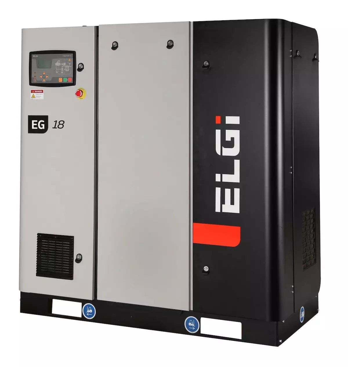 ELGi EG18 Electric Rotary Screw Air Compressor, EG VFD, 25hp (EG18V-125)