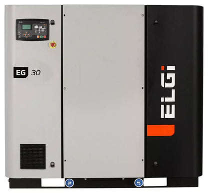 ELGi EG30 Electric Rotary Screw Air Compressor, EG VFD, 40hp 100-150PSI 460V/3ph, 60Hz(EG30V-150)