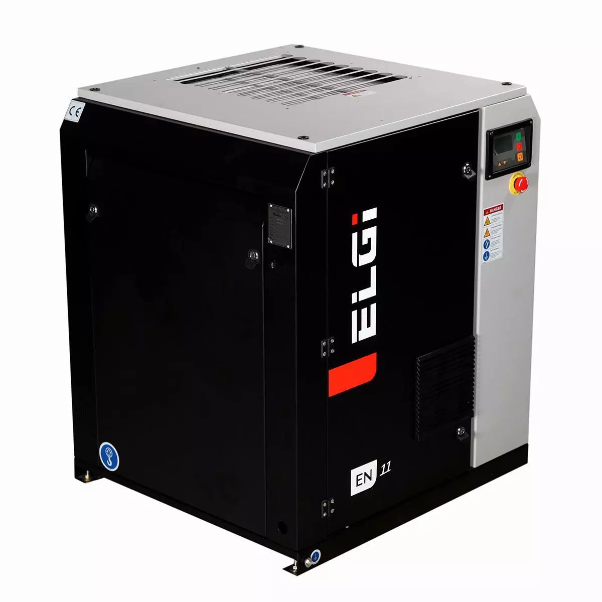 ELGi EN11 15hp Electric Rotary Screw Air Compressor, Base Mount (EN11-125)