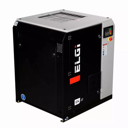 ELGi EN11 15hp Electric Rotary Screw Air Compressor, Base Mount (EN11-100)