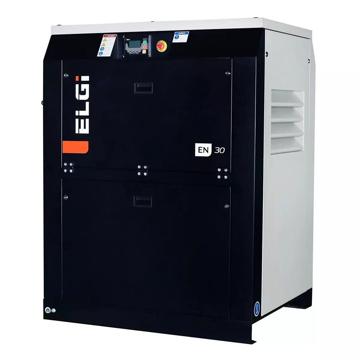 ELGi EN30 40hp Electric Rotary Screw Air Compressor, Base Mount (EN30-175)