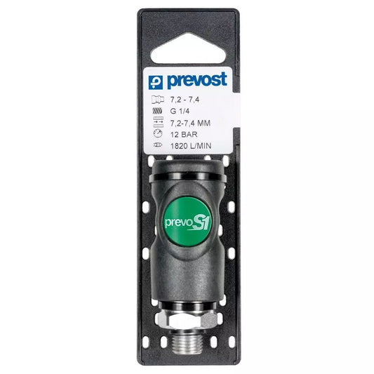 Prevost 7,2-7,4 COUPLING ON PLATE NPT male thread = 1/2" MNPT