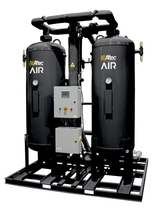 Altec AIR Dual Tower Heat Regenerative Desiccant Air Dryer, 1000 SCFM, 120VAC