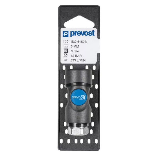 Prevost ISO B COUPLING ON PLATE NPT female thread = 1/2" FNPT