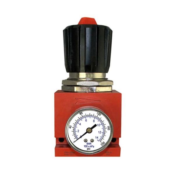 TSUNAMI Pressure Regulator with Gauge  -  ��" NPT - 89 SCFM