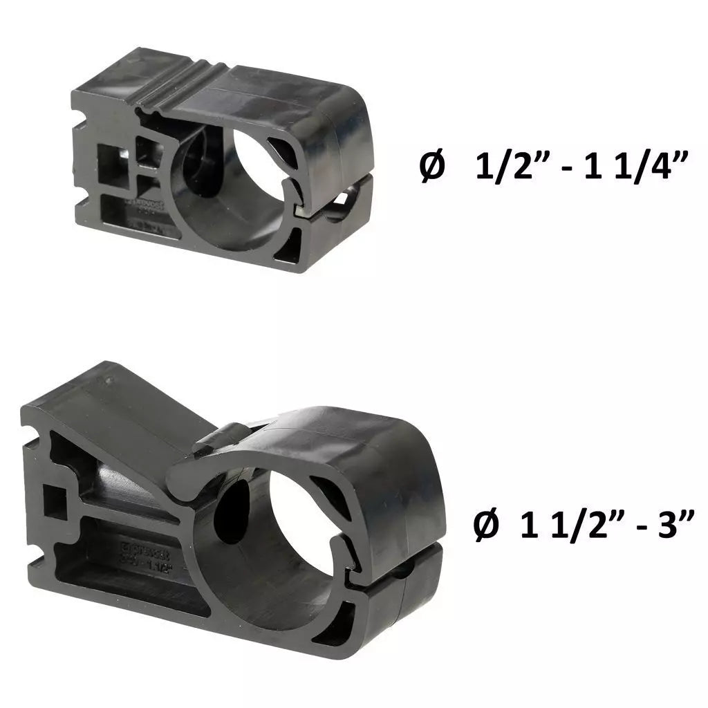 Prevost BRACKET For pipe OD (in) = 1/2" UNC female thread = 3/8