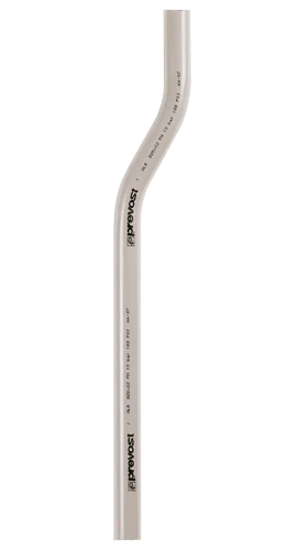 Prevost Aluminum Grey Bent Link Pipe - PPS LMCG