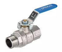 Prevost BRASS BALL VALVE NPT female thread = 1/2" FNPT NPT male thread = 1/2" MNPT